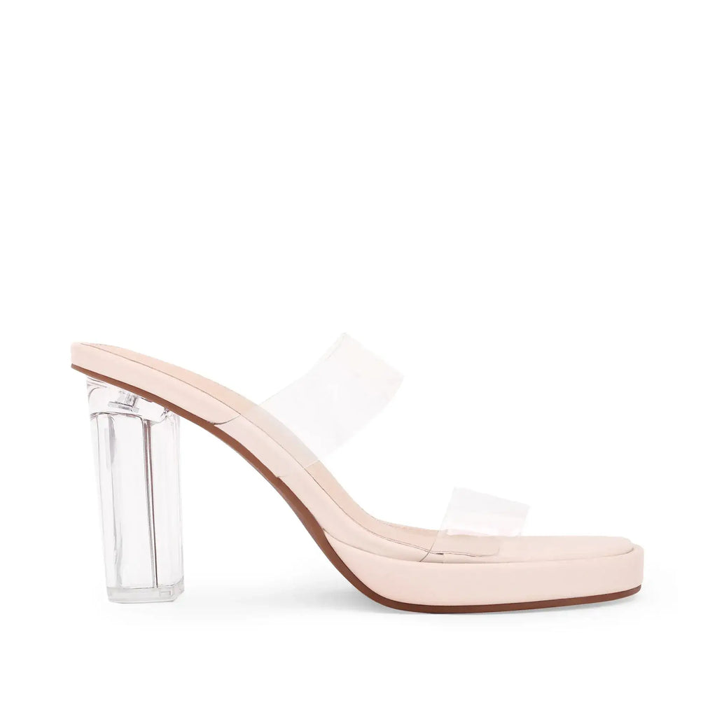 Gabbana Trendsetter Block Off White Heels - Lino Perros