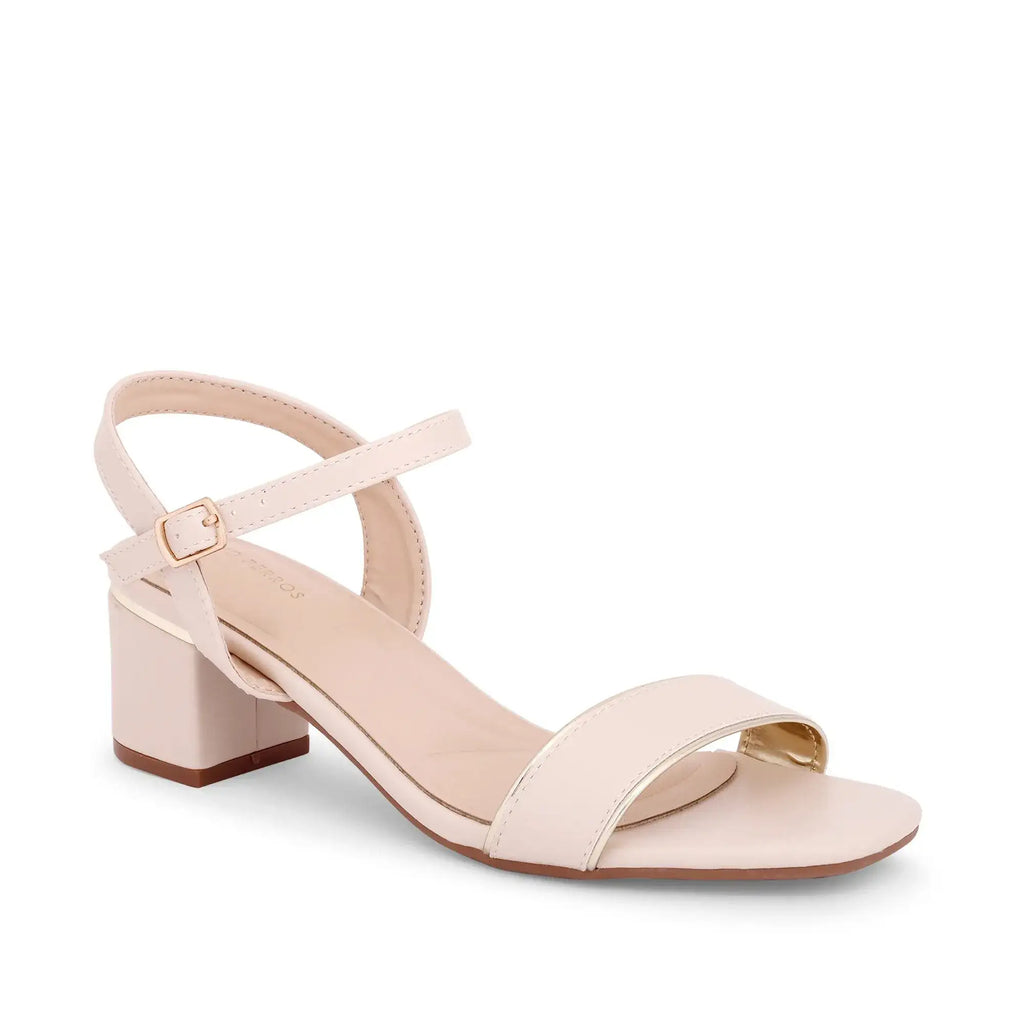 Gabbana Everyday Block Off White Heels - Lino Perros