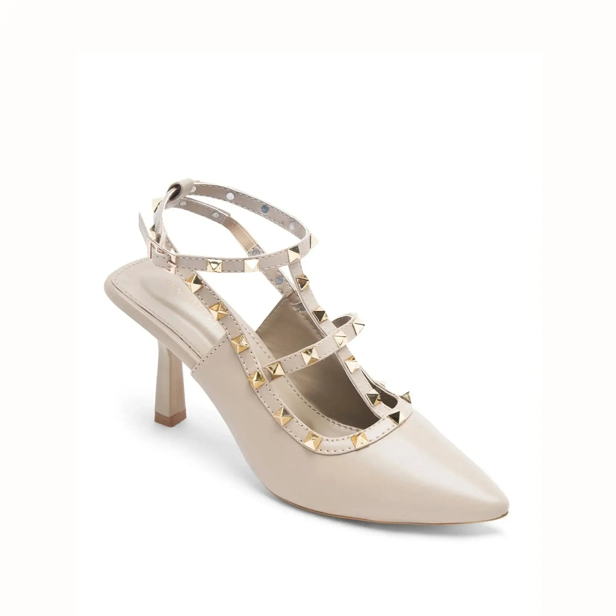 Victoria Cage Beige Stilettos - Lino Perros