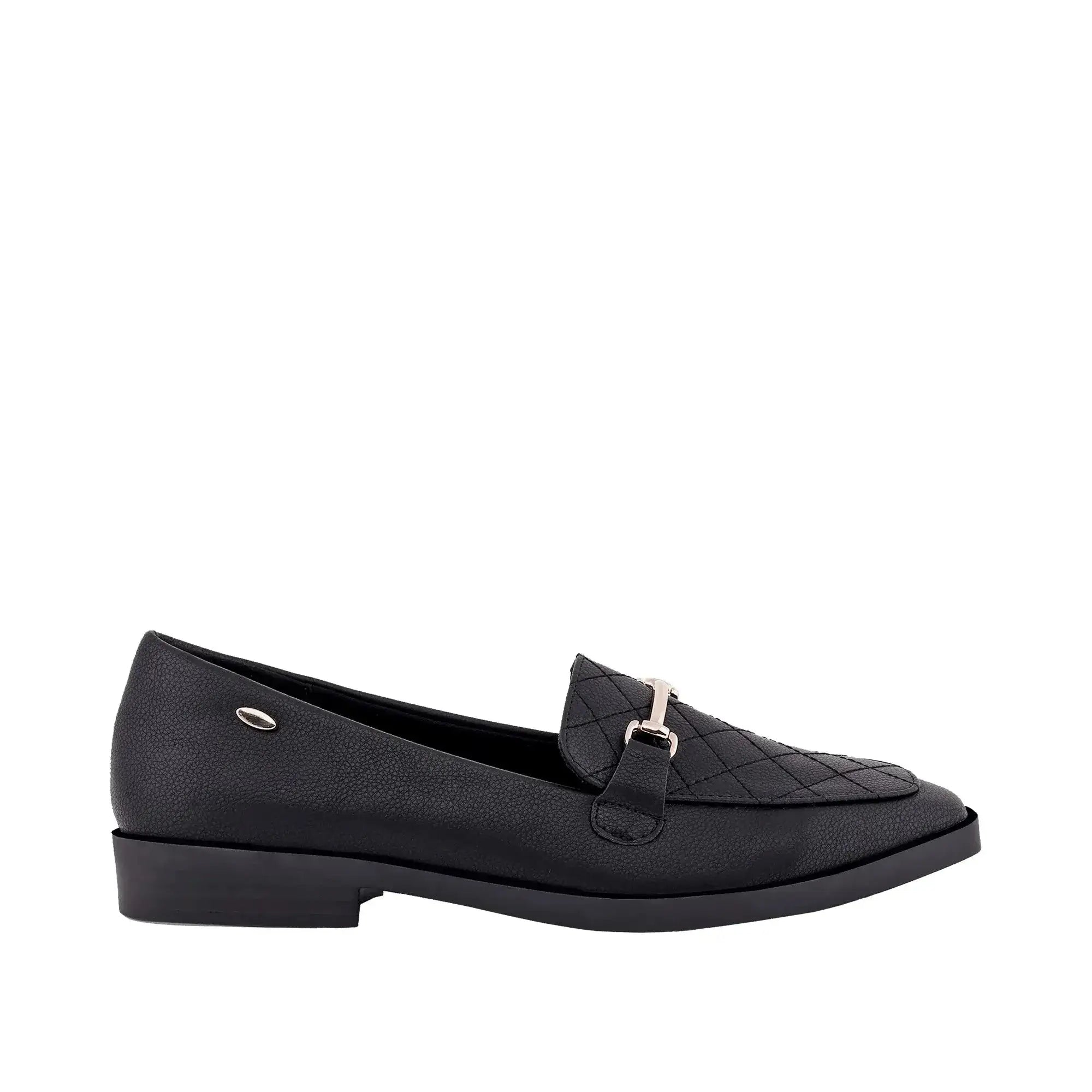 Ava Formal Black Loafers - Lino Perros