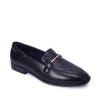 Ava Formal Jet Black Loafers - Lino Perros