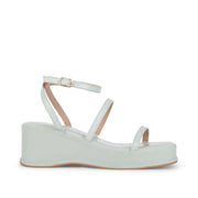 Bowie Casual Platform Soft Green Sandals
