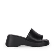 Bowie Everyday Platform Black Sliders