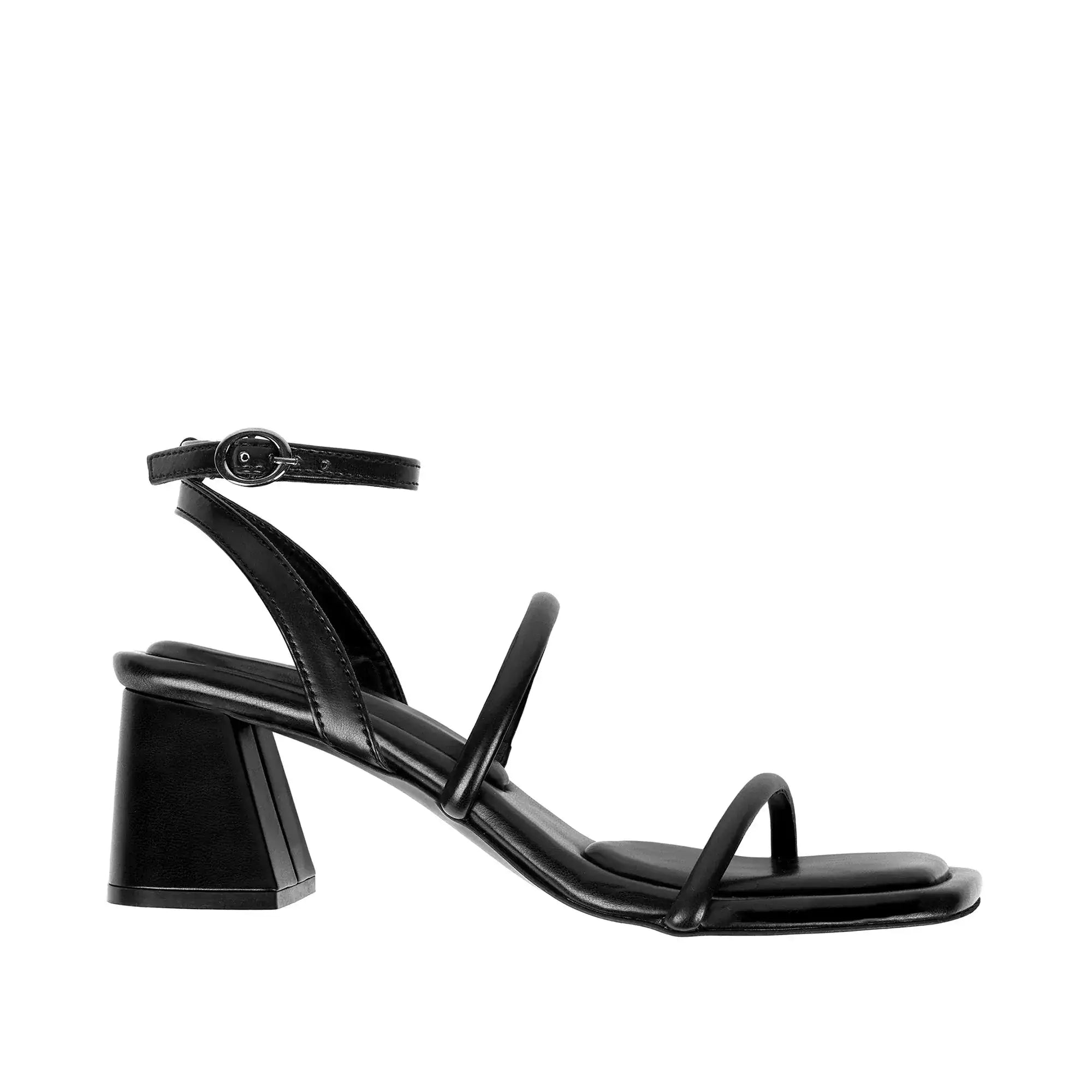 Gabbana Craze Block Black Heels - Lino Perros