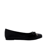 Mary Savvy Black Flat