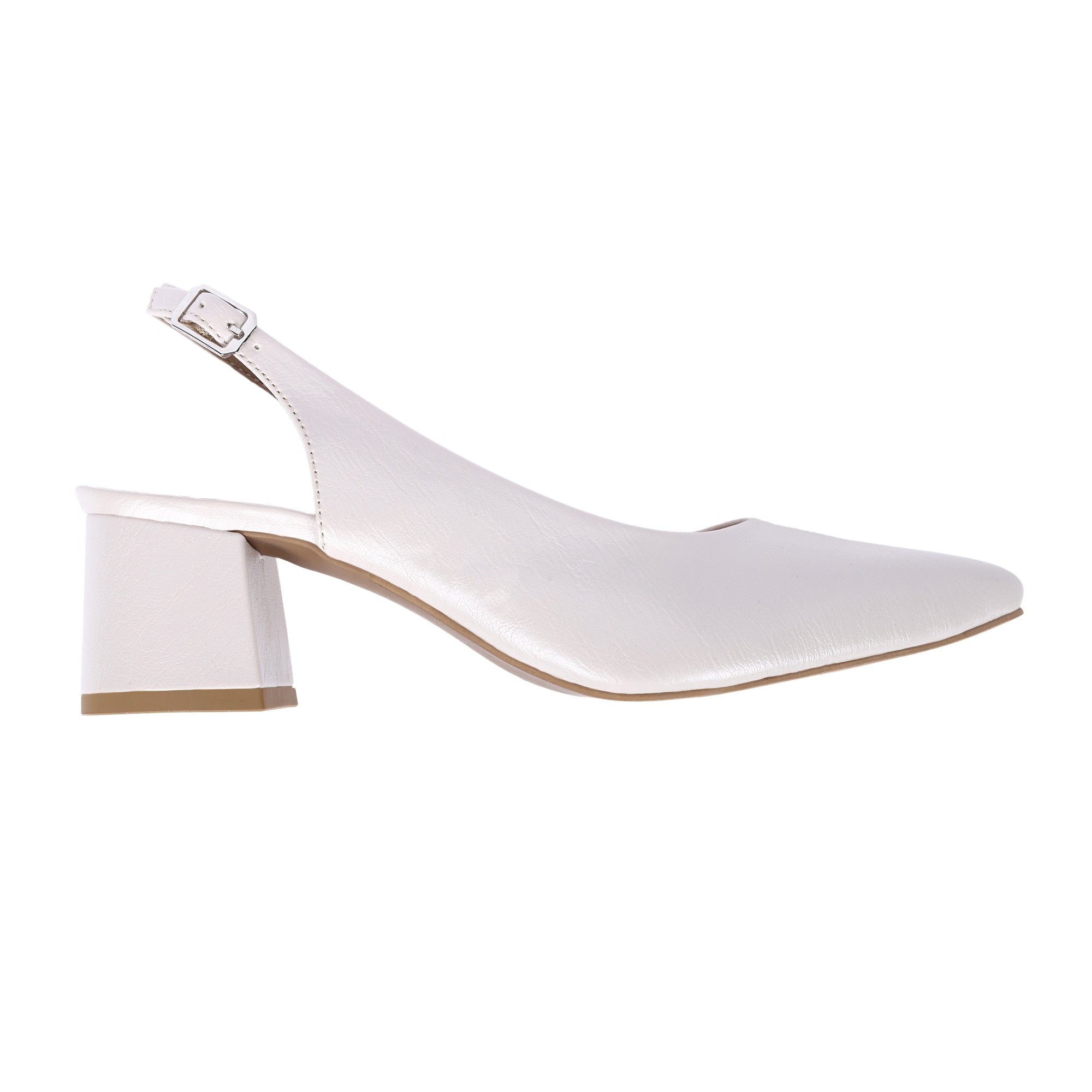 Hepburn Inspiring Soft Beige Pumps Heels | Lino Perros
