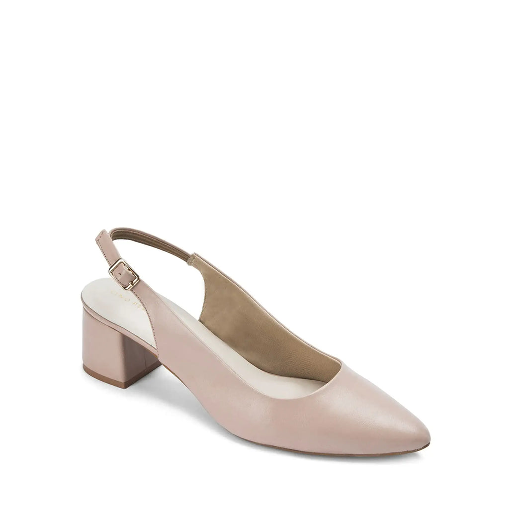 Hepburn Inspiring Peach Beige Pumps Heels - Lino Perros