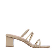 Gabbana Resort Block Beige Heels