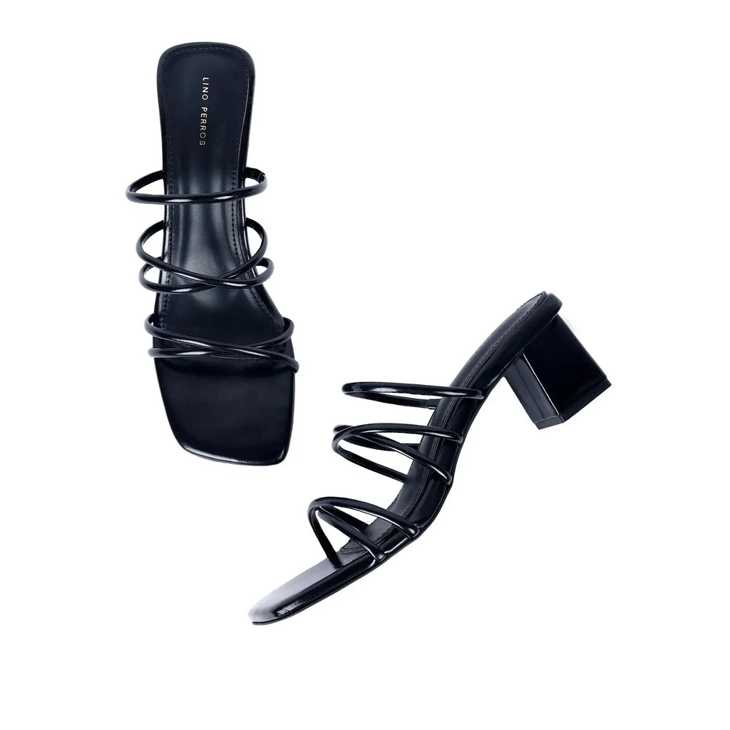 Gabbana Resort Block Black Heels - Lino Perros
