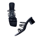 Gabbana Resort Block Black Heels - Lino Perros
