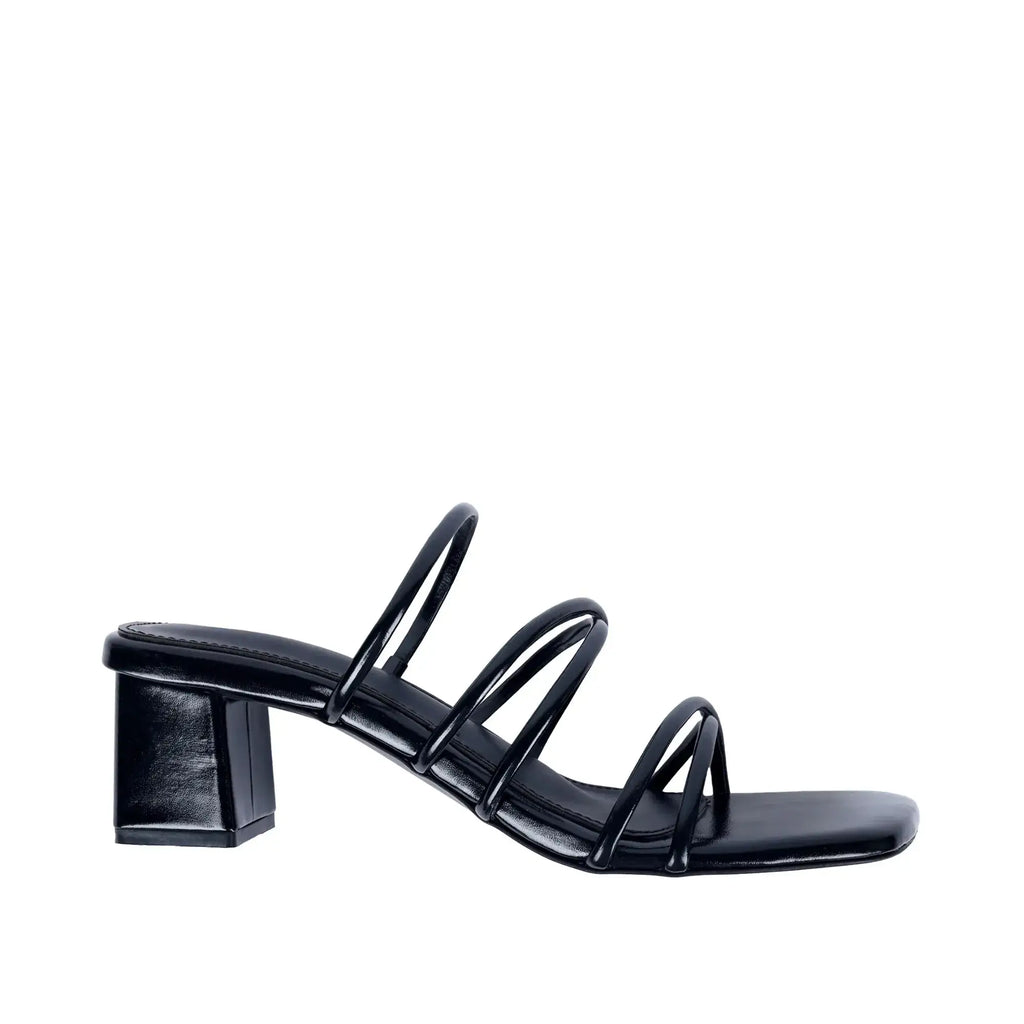 Gabbana Resort Block Black Heels - Lino Perros
