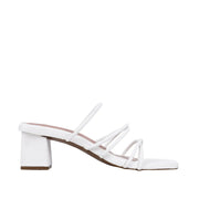 Gabbana Resort Block White Heels