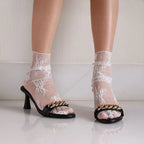 Victoria Sleek Black Stilettos - Lino Perros