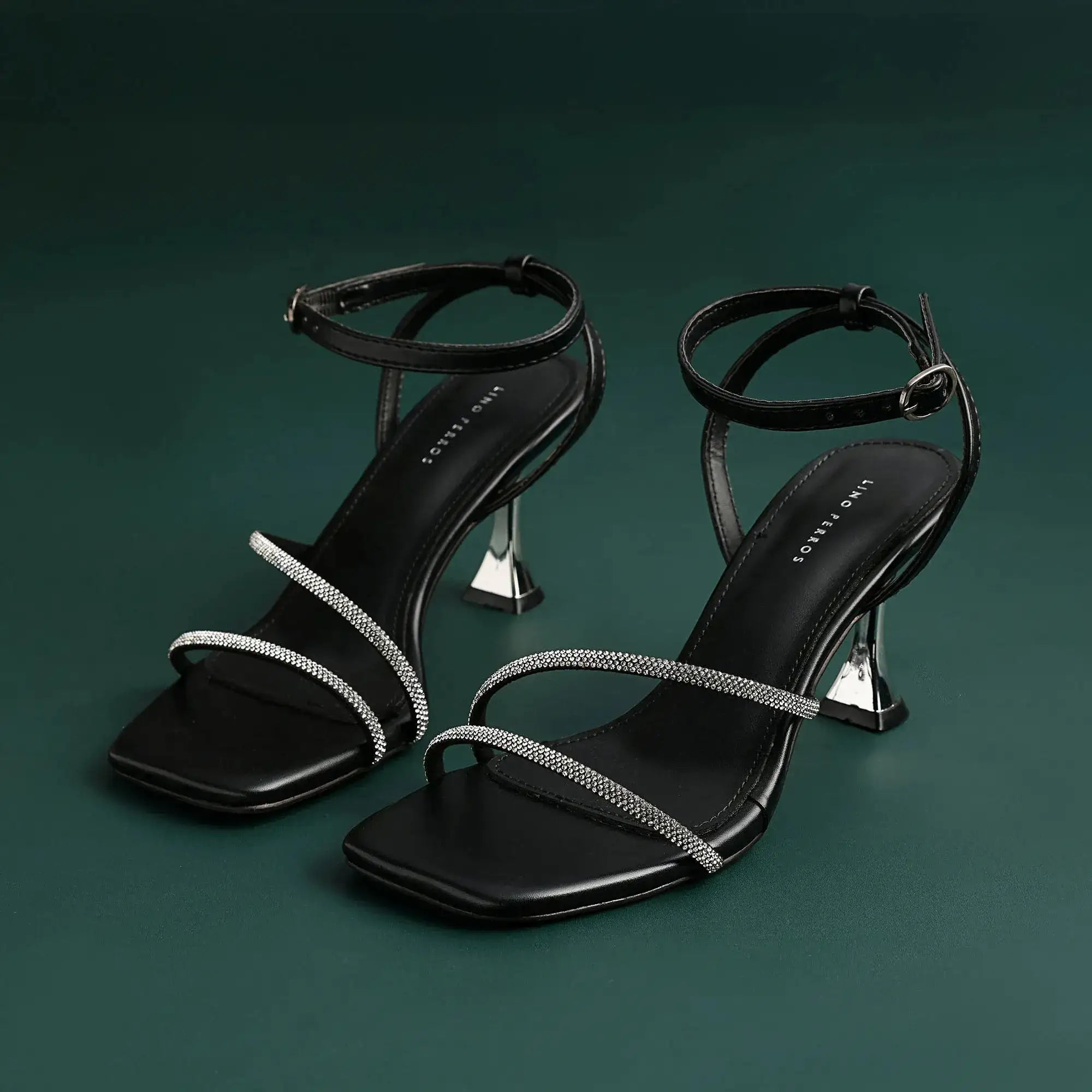 Victoria Royal Black Stilettos - Lino Perros