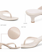 Hepburn Wise Kitten Heels - Lino Perros
