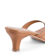 Hepburn Wise Kitten Tan Heels
