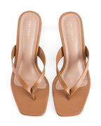 Hepburn Wise Kitten Tan Heels