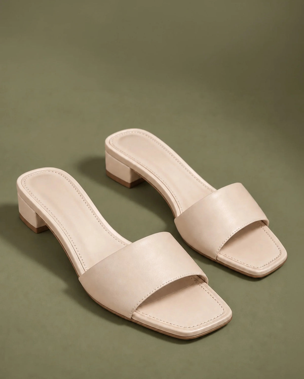 Gabbana Chic Beige Slip-Ons - Lino Perros