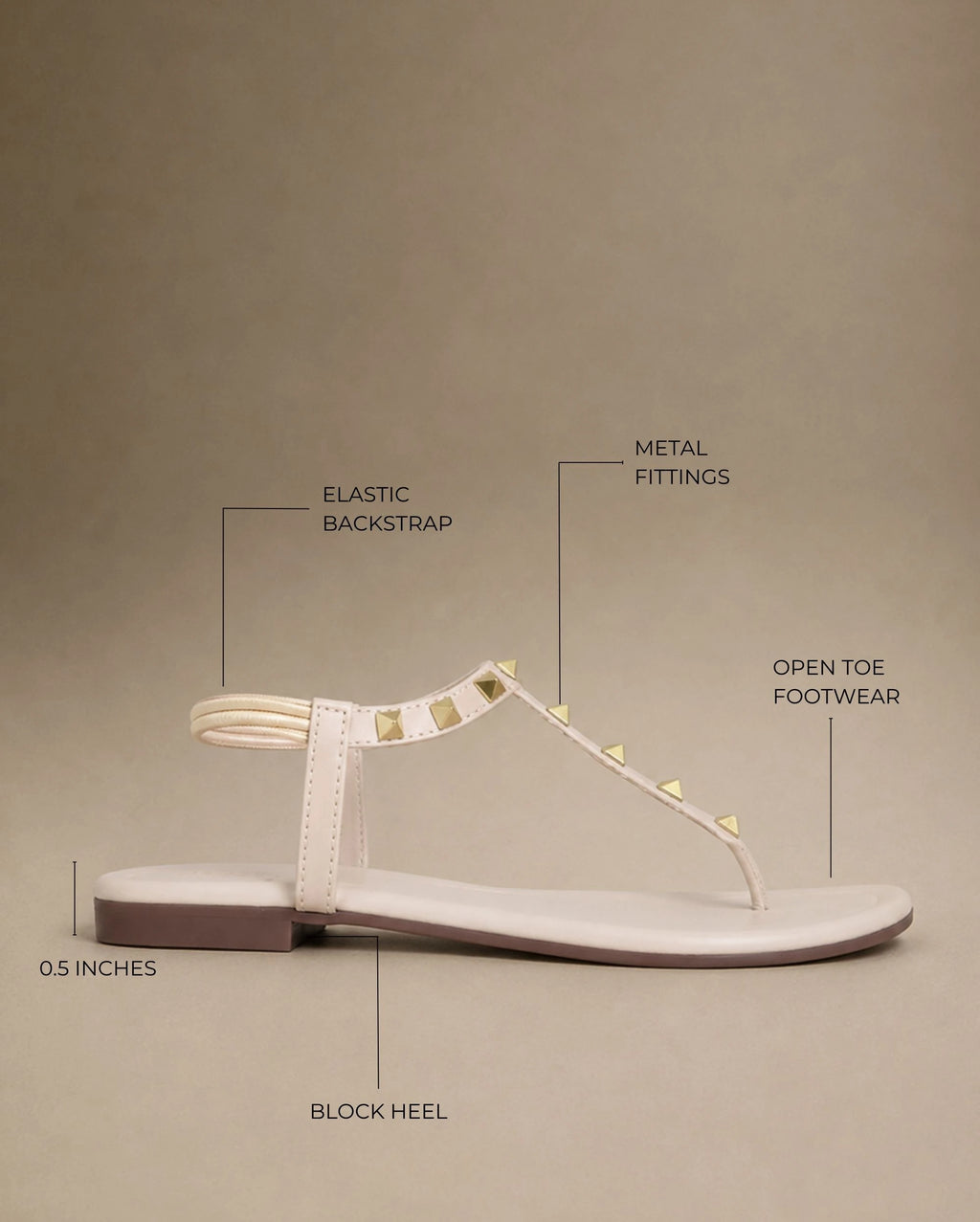 Mary Cultured Rock Studded Flats - Lino Perros