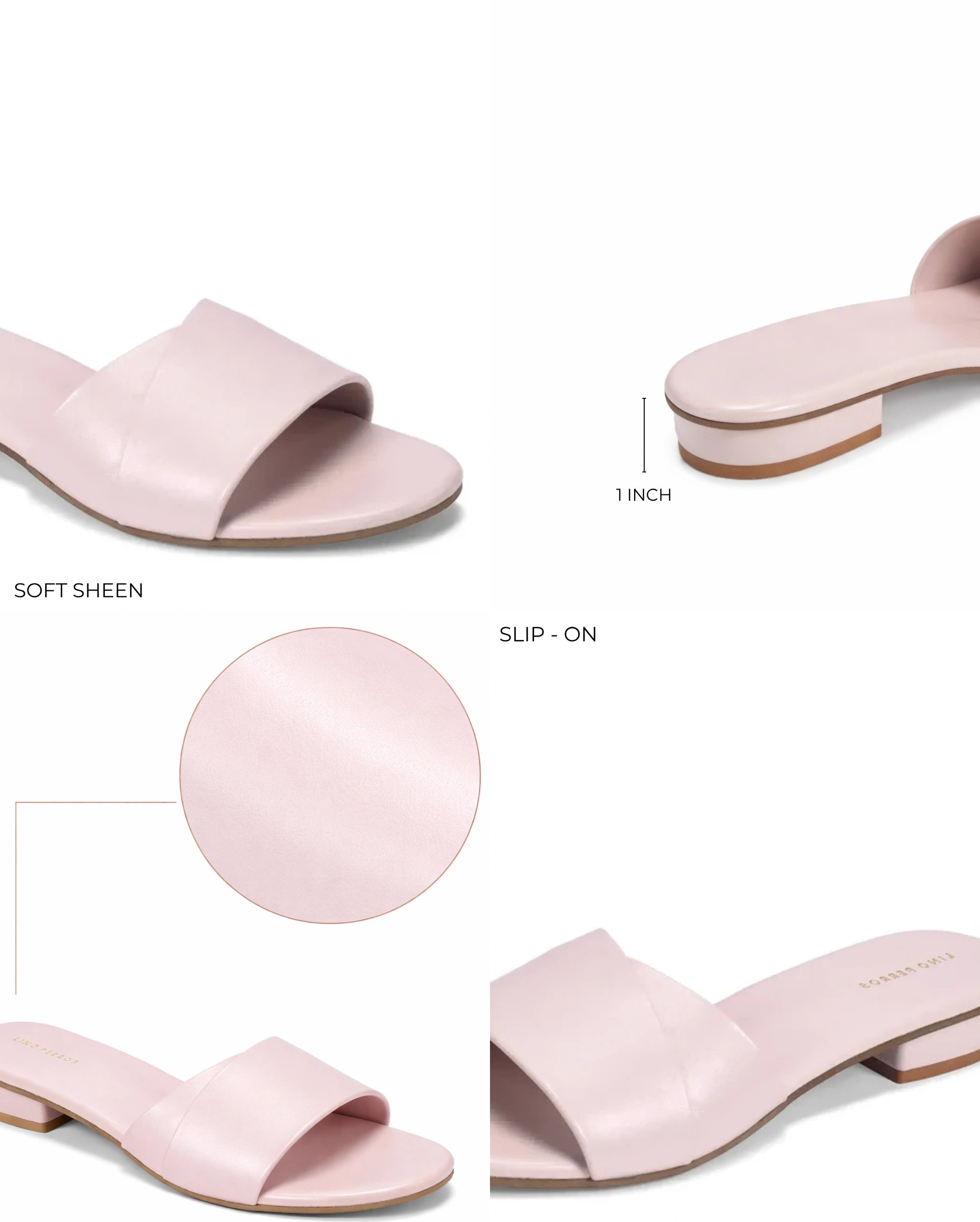 Mary Reliable Off White Slip-Ons - Lino Perros
