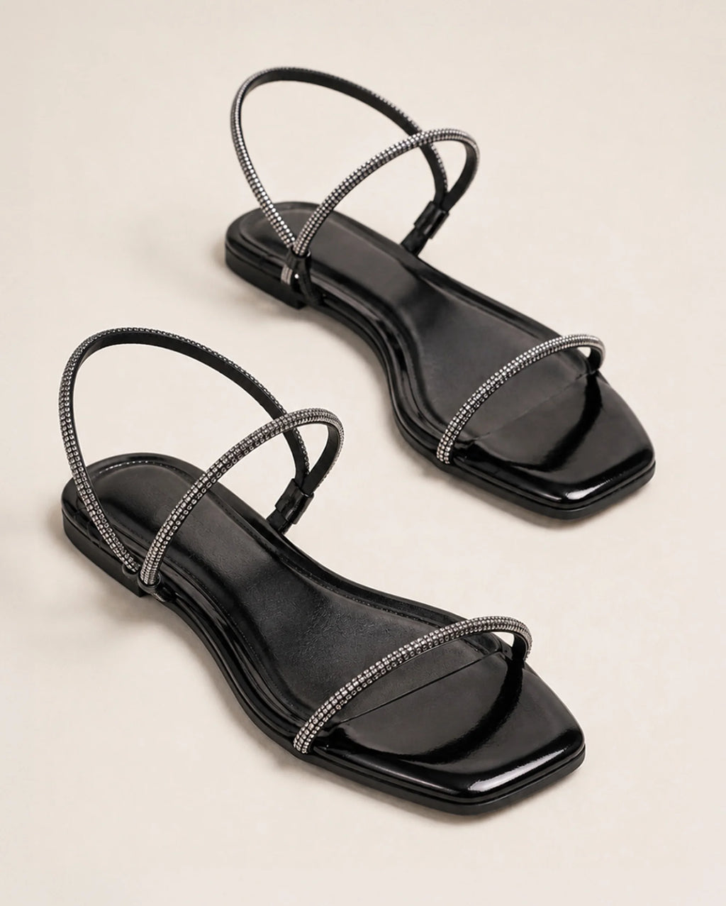 Mary Lovely Black Flats - Lino Perros