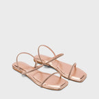Mary Lovely Rosegold Flats - Lino Perros