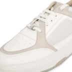Stellar Nexus Dynamic White Beige Sneakers - Lino Perros