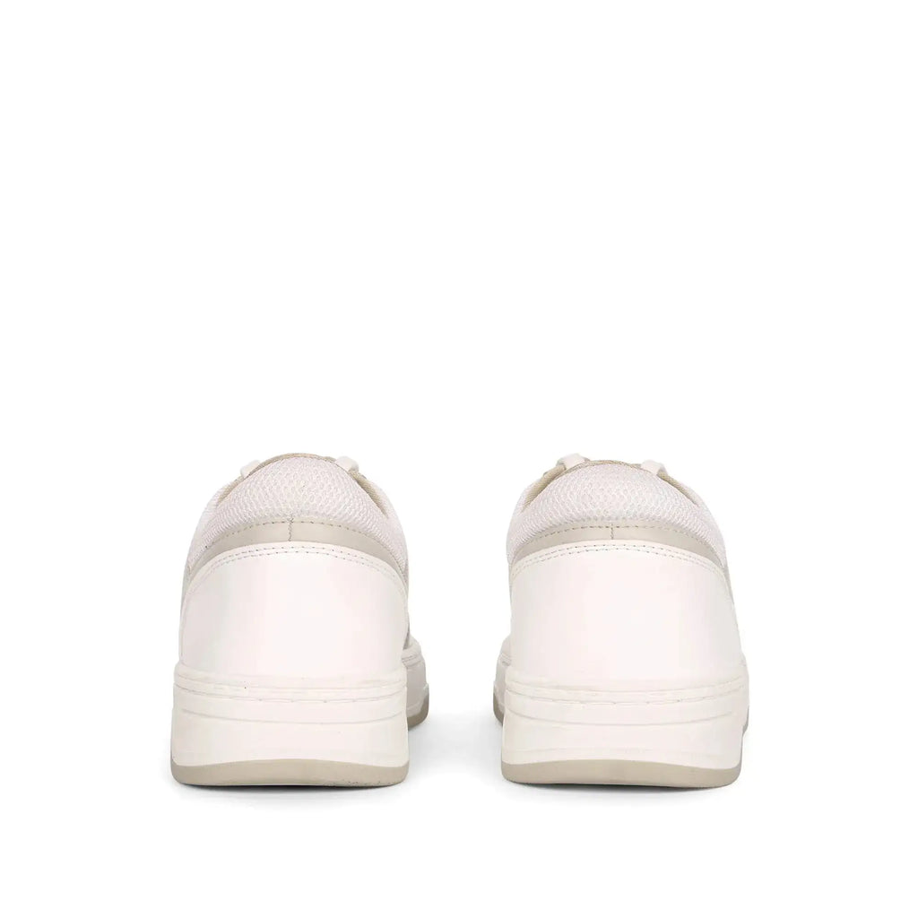 Stellar Nexus Dynamic White Beige Sneakers - Lino Perros