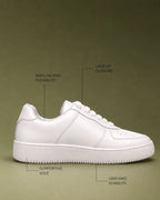 Stellar Nexus Generation White Sneakers - Lino Perros