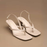 Hepburn Graceful Kitten Nude Heels