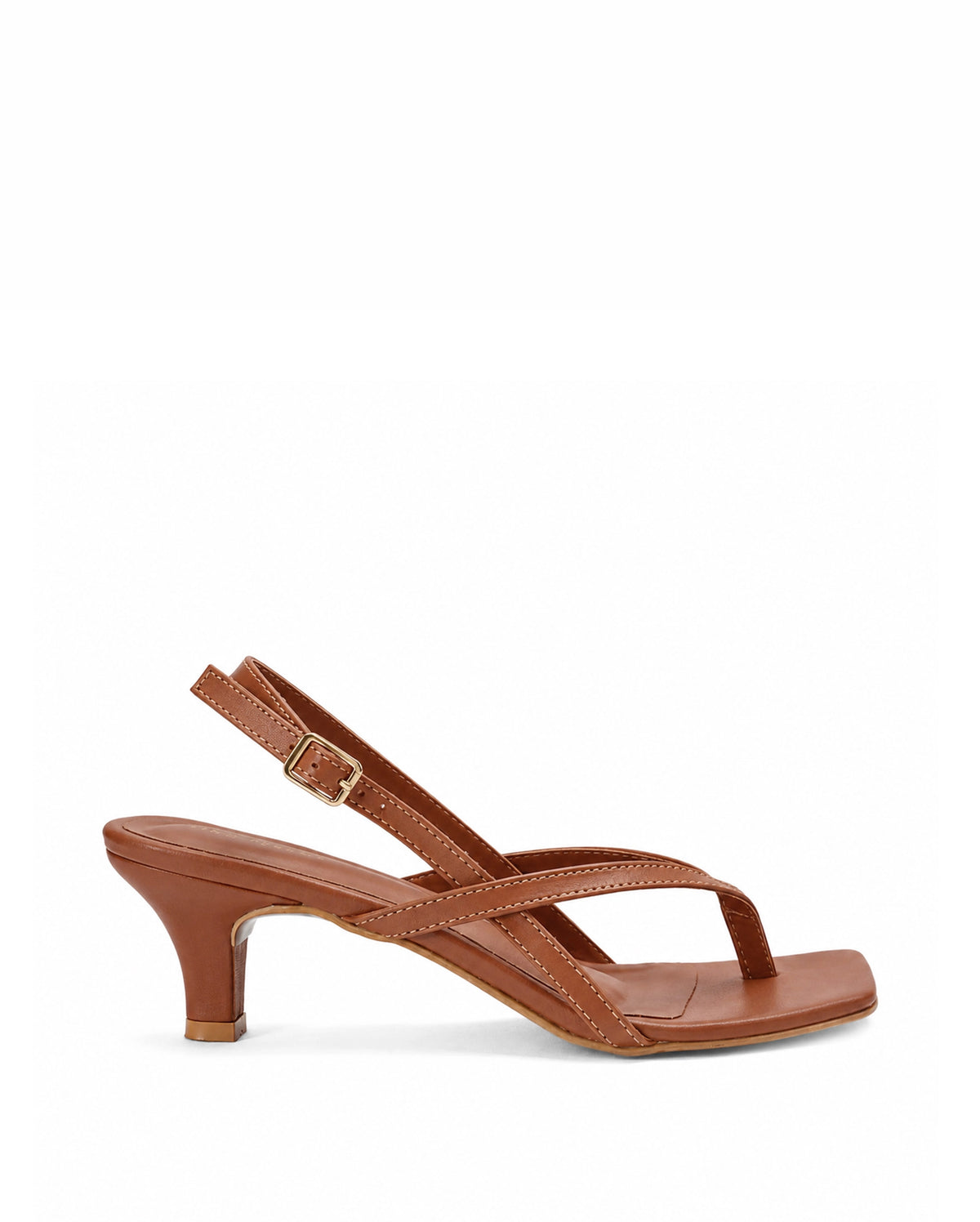 Hepburn Graceful Kitten Tan Heels