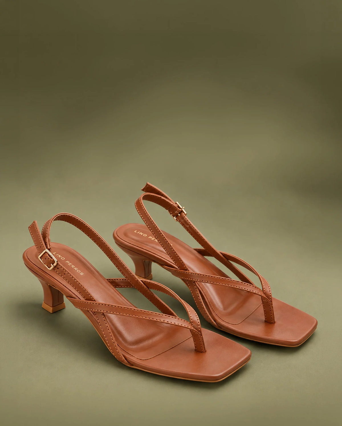 Hepburn Graceful Kitten Tan Heels