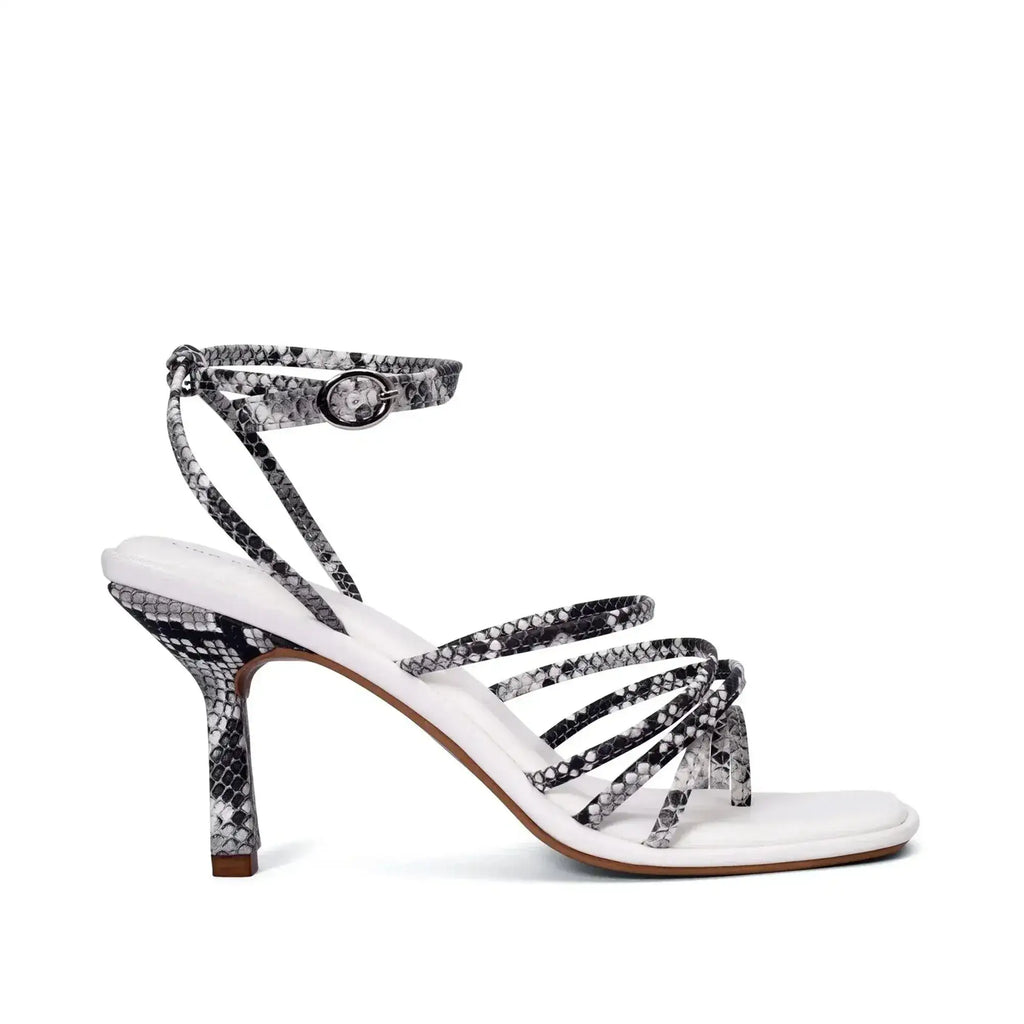 Victoria Cafe Grey Stilettos - Lino Perros