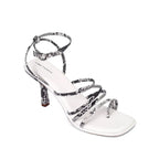 Victoria Cafe Grey Stilettos - Lino Perros