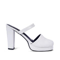 Tiffany Boss Lady Square Toe Pumps - Lino Perros