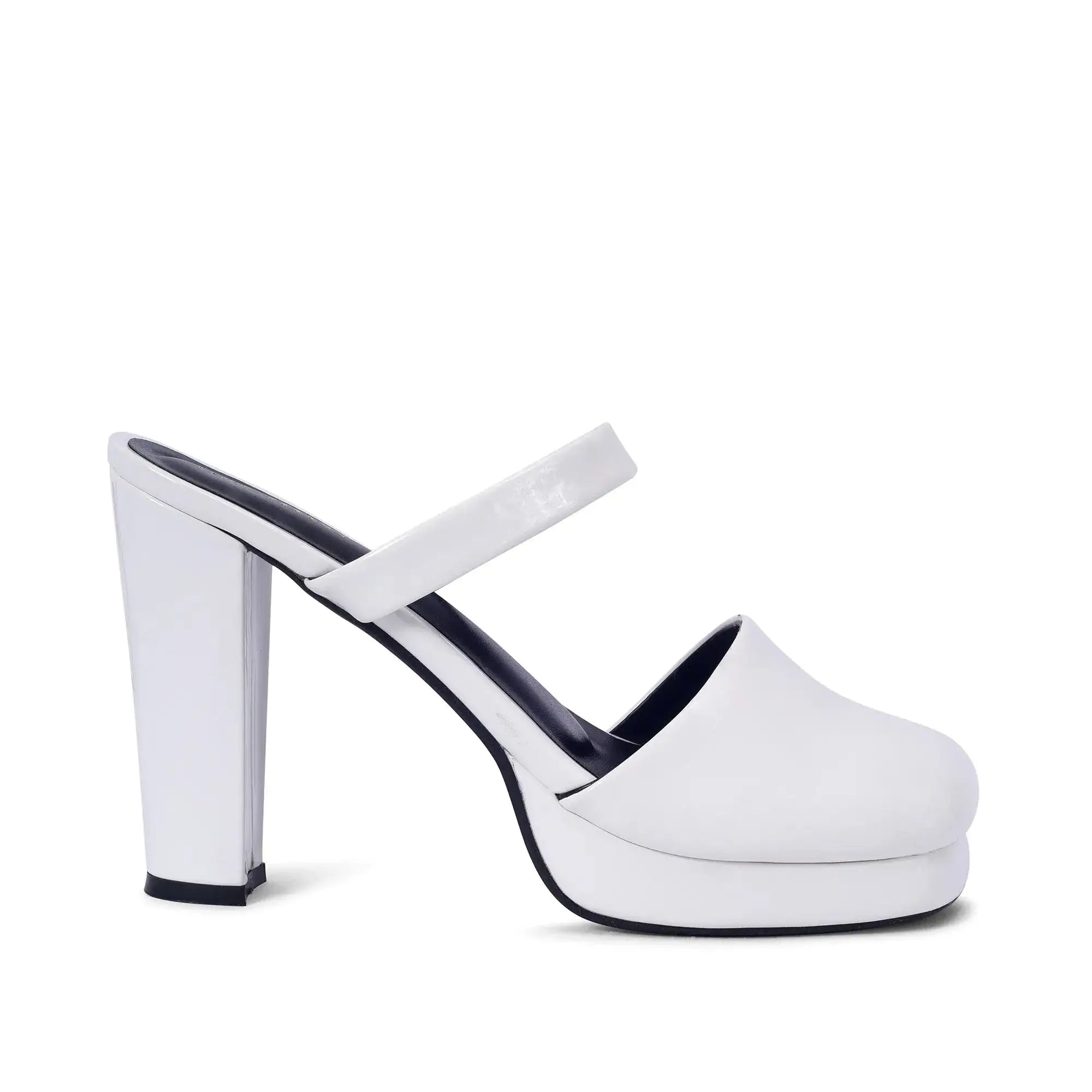 Tiffany Boss Lady Square Toe Pumps - Lino Perros