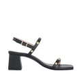 Gabbana Elegance Block Black Heels - Lino Perros