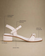 Gabbana Versatile Block Off White Heels - Lino Perros