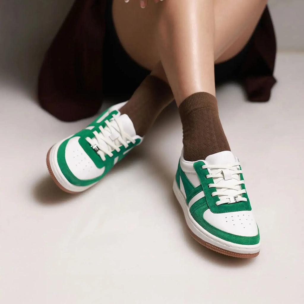 Stellar Nexas Duo Green Sneakers - Lino Perros