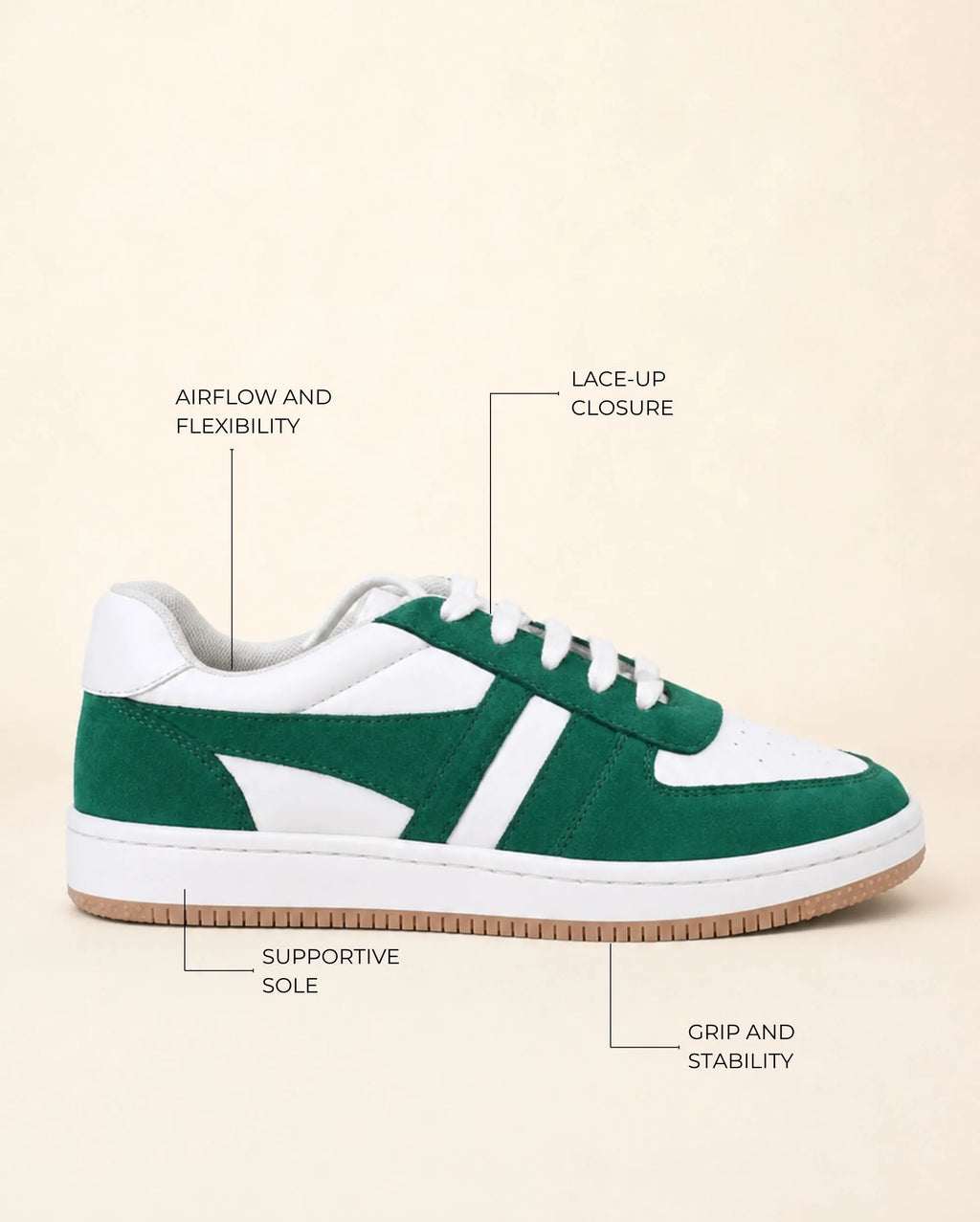 Stellar Nexas Duo Green Sneakers - Lino Perros