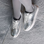 Stellar Nexus 9 pm  Silver Sneakers - Lino Perros