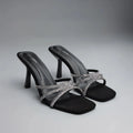 Victoria Vera Black Heels - Lino Perros