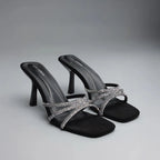 Victoria Vera Black Heels - Lino Perros