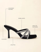 Victoria Vera Black Heels - Lino Perros