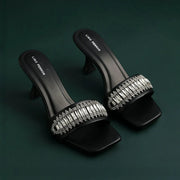 Victoria Fortune Stilettos Black Heels