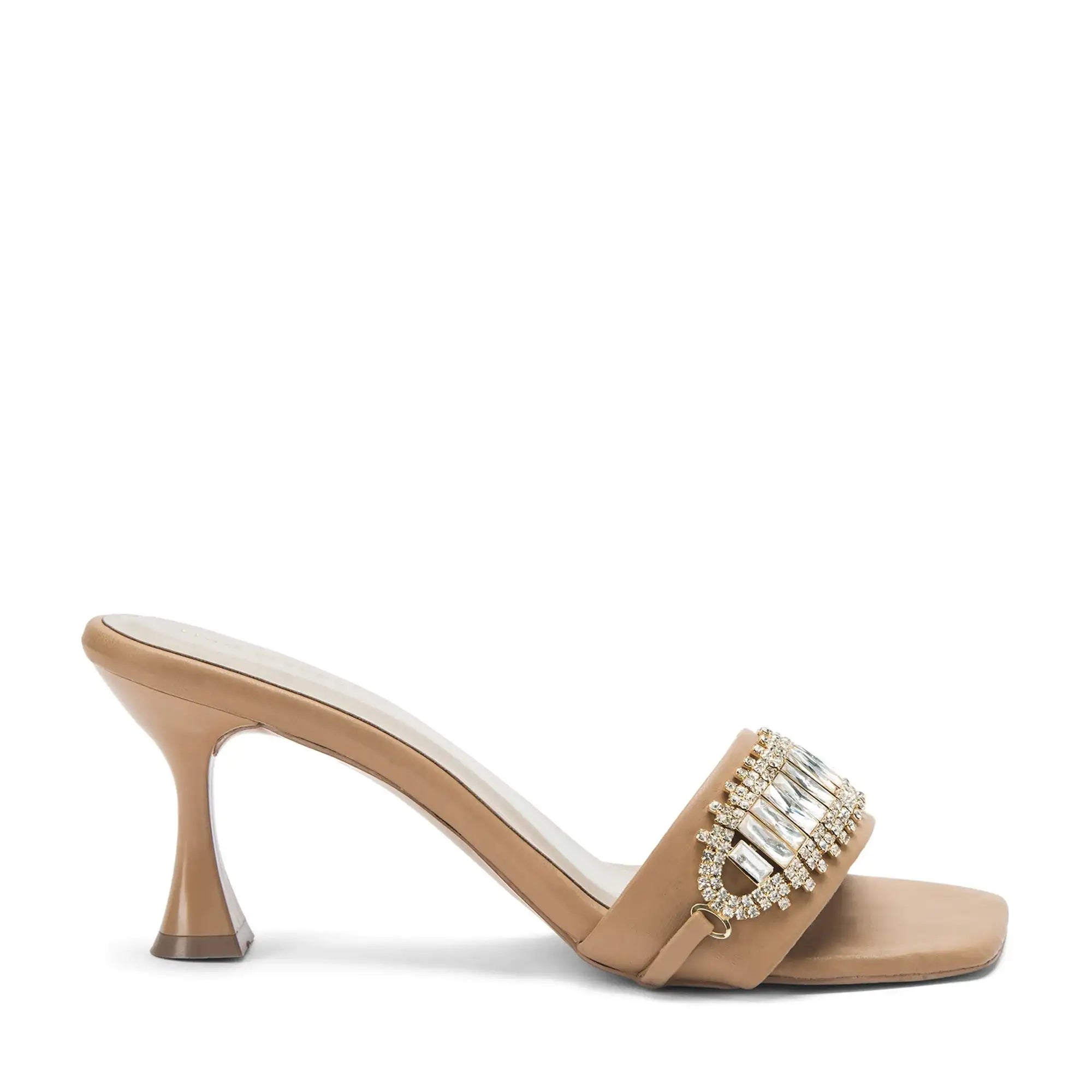 Victoria Fortune Stilettos Light- Tan Heels - Lino Perros
