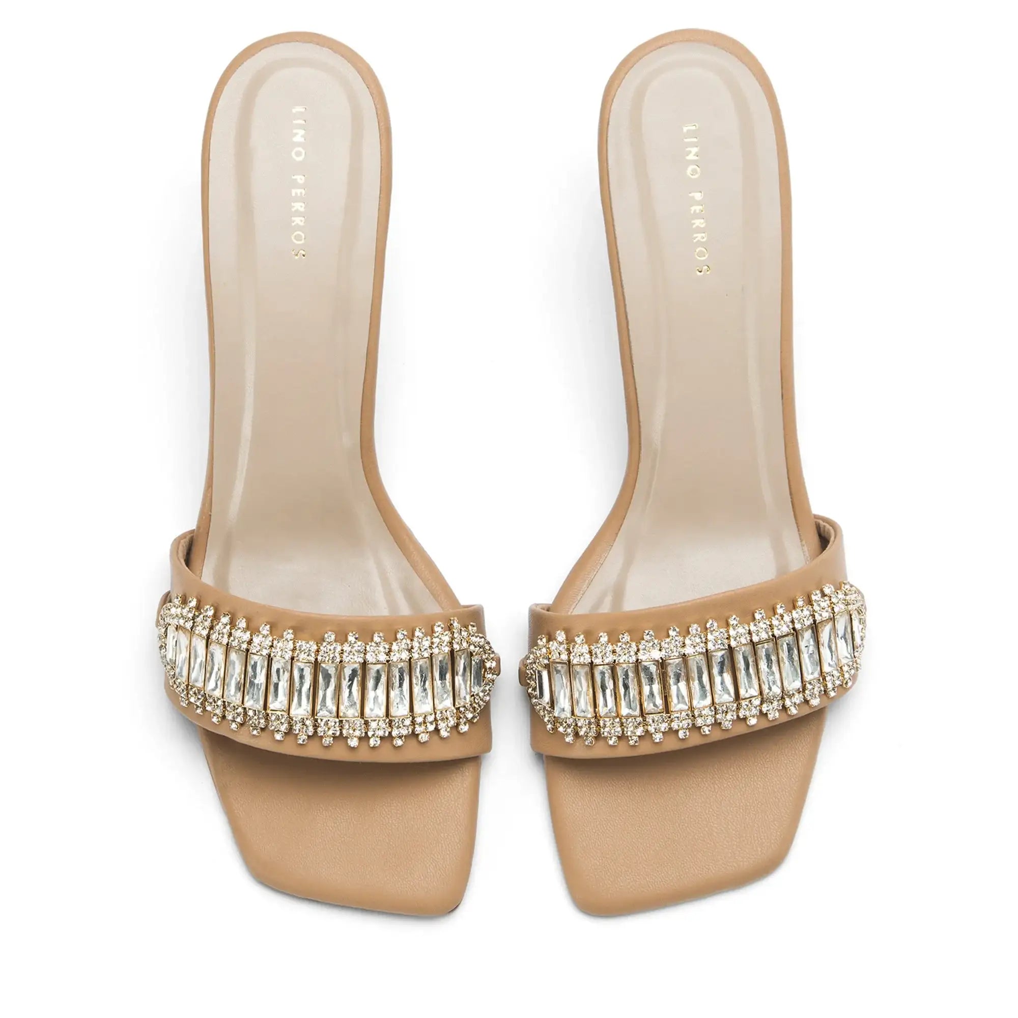 Victoria Fortune Stilettos Light- Tan Heels - Lino Perros