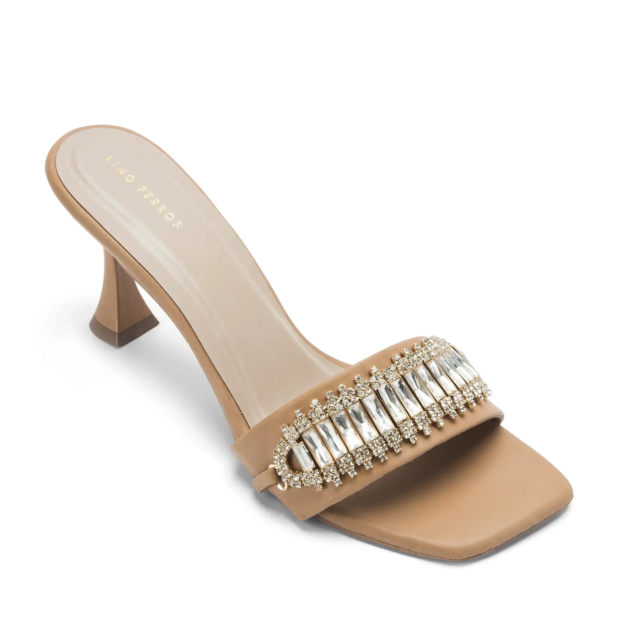 Victoria Fortune Stilettos Light- Tan Heels - Lino Perros