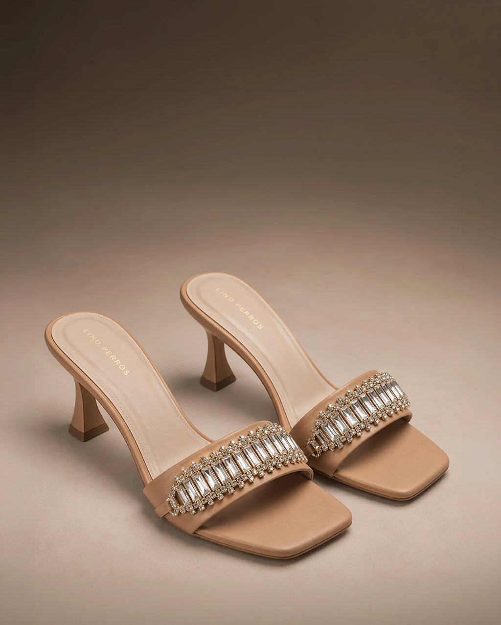 Victoria Fortune Stilettos Light- Tan Heels - Lino Perros