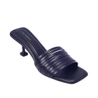 Hepburn Treat Kitten Black Heels - Lino Perros